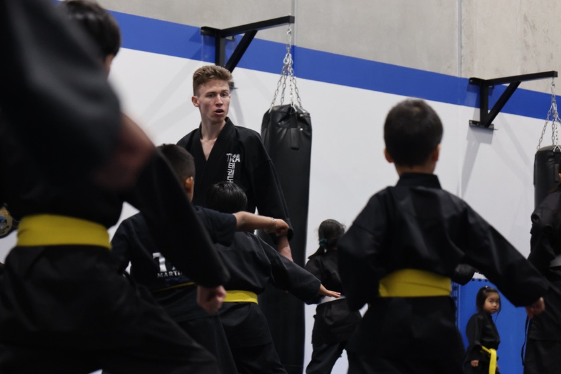 TKA students training